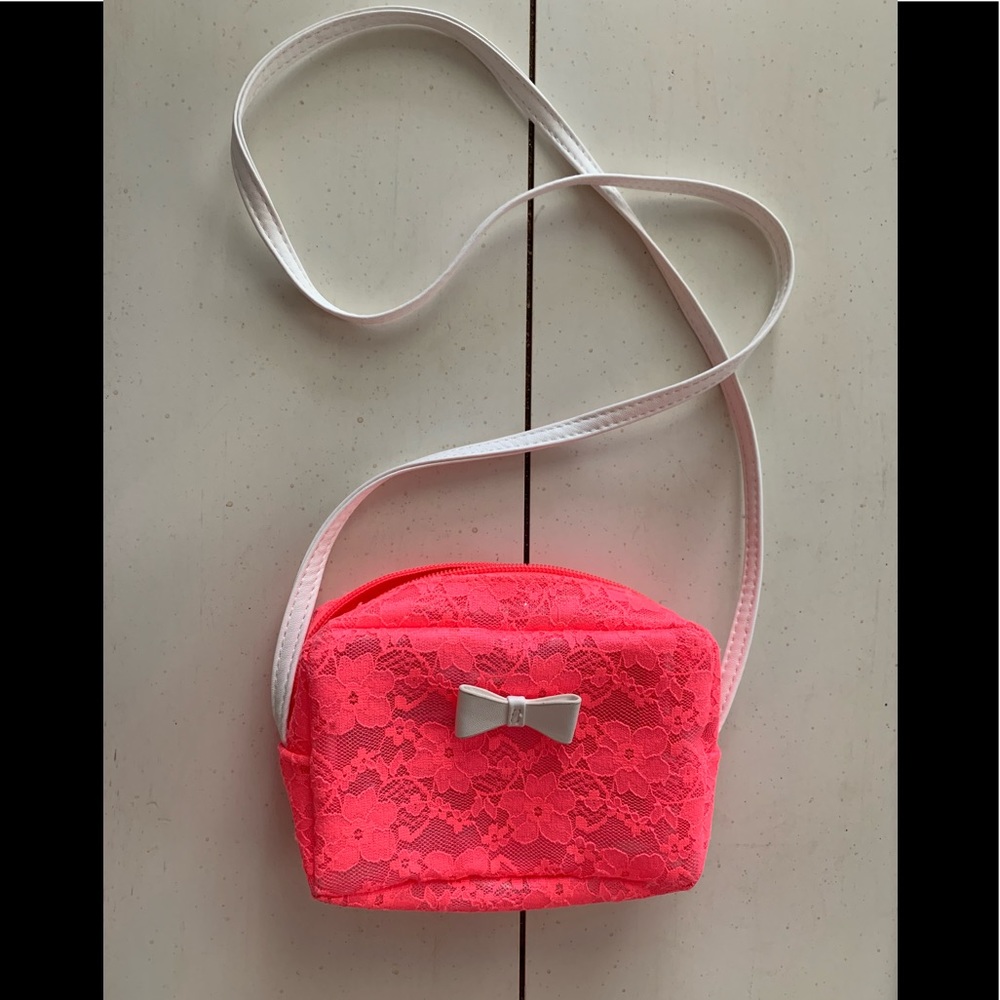 🤩BOGO NWOT Monsoon Fuchsia lace crossbody bag